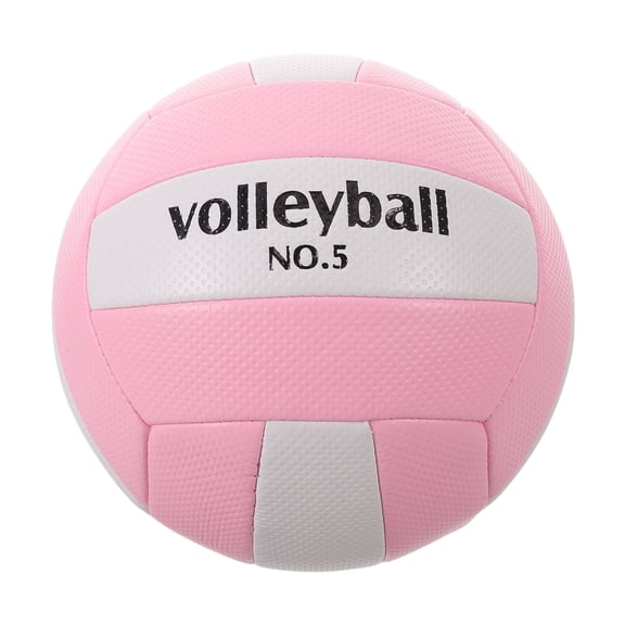 FENGGUIQU Pink Volleyball with Soft Touch and Anti Slip Texture for Beach Pool and Gym Use