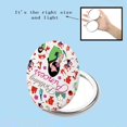 thumbnail image 4 of BEKECH Mulan Princess Inspired Gift Birthday Princess Compact Mirror Mulan Fans Pocket Mirror Princess Movie Gift, 4 of 7