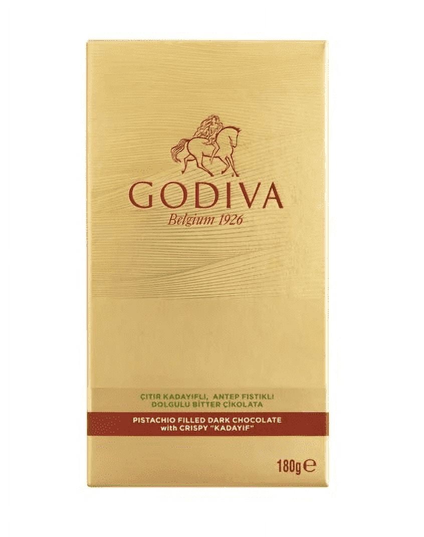 Godiva Dubai Chocolate with Dark Chocolate- Kadayif and Pistachio Filling – 180g