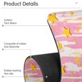thumbnail image 4 of Yayeee Faucet Mat for Kitchen Sink 14.7" Diatomite Long Splash Guard Pad, Flat Yellow Stars, 2 Pack, 4 of 7