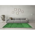 thumbnail image 3 of Ahgly Company Indoor Rectangle Abstract Emerald Green Modern Area Rugs, 2' x 3', 3 of 4
