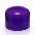 thumbnail image 2 of FUCHU B Note Crown Chakra Purple Colored Quartz Frosted Crystal Singing Bowl 8 inch, 2 of 5