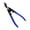 Blue, variant on zhonghuaying Panel Clip Removal Plier,Professional Automotive Door Panel Upholstery Trim Clip Removal Tool Plier,Remove Push Pin and Press in Trim Fasteners Lift Action,Car Accessories (1pcs,Yellow)