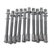 thumbnail image 4 of 10 varillas de tensión para tambor, tornillos Tom Lug, herrajes de metal, tornillo apretado para tambor con tuercas para instrumentos musicales de 6x50mm, 4 of 8