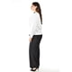 thumbnail image 2 of Blusa con detalle de flor en hombro Roman Fashion /Tallas Extras, 5106 (Blanco) blanco 42, 2 of 7