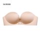 thumbnail image 1 of Sujetador sin tirantes para mujer, ropa interior invisible antideslizante, soporte inalámbrico, adhesivo en el pecho para vestido de novia, beige, 36 / 80AB sidaley AP001168-07B, 1 of 7