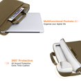 thumbnail image 2 of Funda protectora para portátil MOSISO 360 de 13,3 pulgadas, color amarillo oliva, 2 of 6
