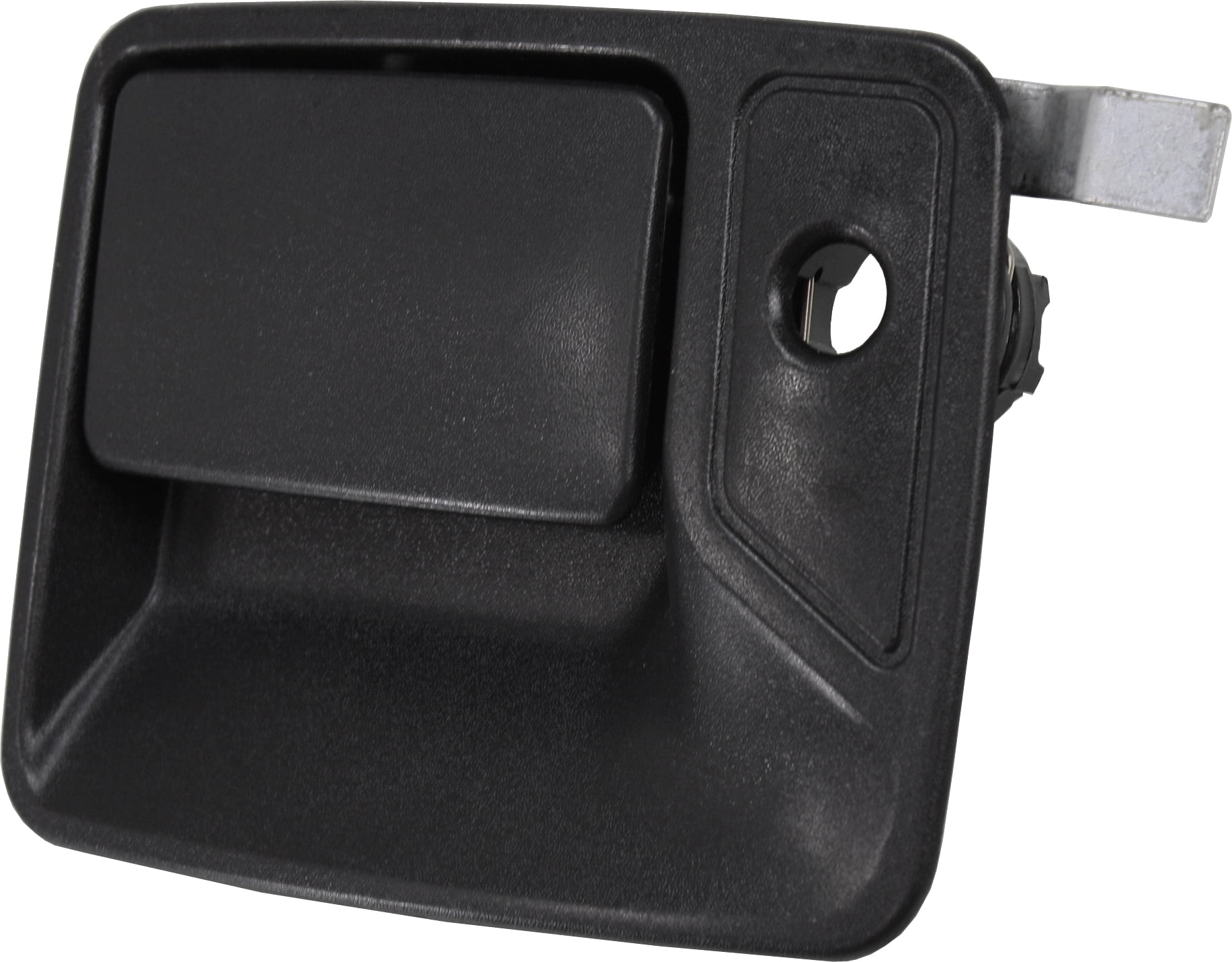 Replacement F462132 Exterior Door Handle Compatible with 1999-2016 Ford F-250 Super Duty F-350 Front, Left Driver Textured Black