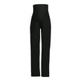 thumbnail image 5 of Oh! Mamma Maternity Women's Overbelly Flare Leg Career Pants (Women's & Women's Plus), 5 of 5