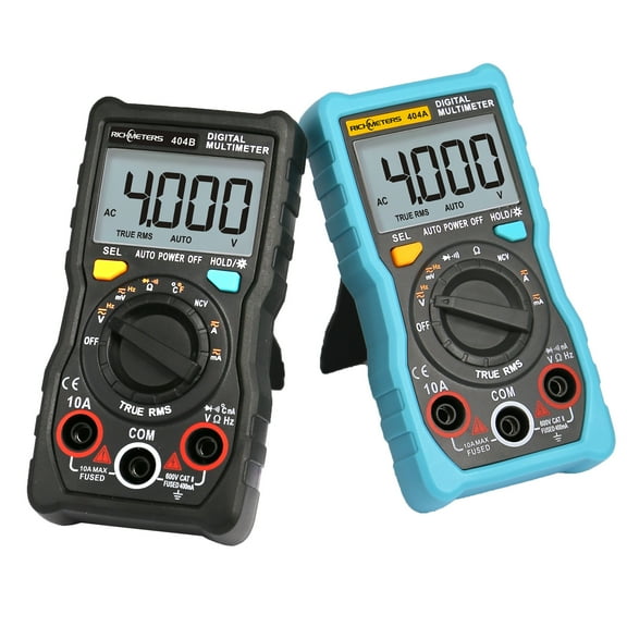 Auto Ranging Digital Multimeter 4000 Counts LCD Backlight ACV/DCV NCV
