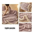 thumbnail image 6 of Throw Blanket for Couch - Super Soft, Cozy Fleece Thick Warm Blanket for Winter 47x78inThree Layer Jacquards Blanket Multifunctional Cover Blanket Quilt Nap Blanket Suitable For Bed Or Sofa Use, 6 of 6