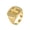 Gold, variant on Cross Rings for Men Gold Plated Cool Simple Square Cubic Zirconia Personalized Statement Dainty Jewelry Gold Size 7