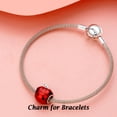 thumbnail image 2 of ROSIANNA 925 Sterling Silver Charm for Bracelets Teachers' Day Holiday Gift Apple Charm Women Bracelet Charm, 2 of 5