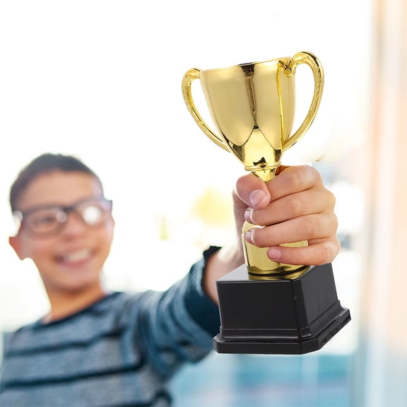 Small Plastic Trophies for Kids - Winning Prizes Award Trophies for Childrens Sports and School Events