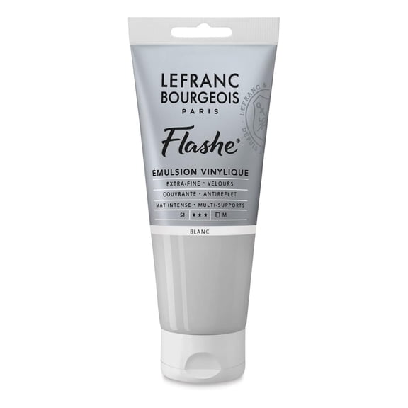 Lefranc & Bourgeois Flashe Vinyl Paint - White, 80 ml