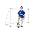 thumbnail image 5 of [XY]XY-S182A Portería de plástico de tubería de PVC de 1,82 m (182 × 120 × 80 cm) Conjunto de entrenamiento de portería de fútbol de 6 pies x 4 pies con lazos de malla Kuyhfg Bienvenido a Kuyhfg, 5 of 5