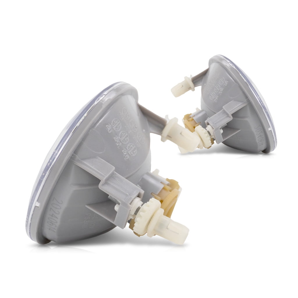 KarParts360 For Chevy Suburban 1500/Tahoe 2007-2014 Fog Lights Front, Driver And Passenger Side | Pair | CAPA | Round | Replacement For GM2590104, GM2590104C | 15839896