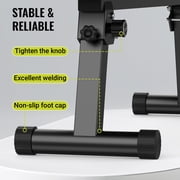 Flybird Adjustable Gym Weight Bench Portable Heavy Duty Workout Bench with 1000lbs Capacity