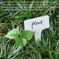thumbnail image 5 of Unique Bargains PVC Plant Label Stake T Type 5 x 3cm Water Resistant for Garden White 100 Pack, 5 of 5