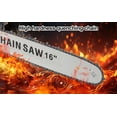 thumbnail image 3 of SUSUchens 16 Inch Cordless Cordless Chainsaw,1800w Brushless Motor Electric Chainsaw,Battery Powered Chainsaw with 2 Batteries and Dual Port Rapid Charger Included, 3 of 9