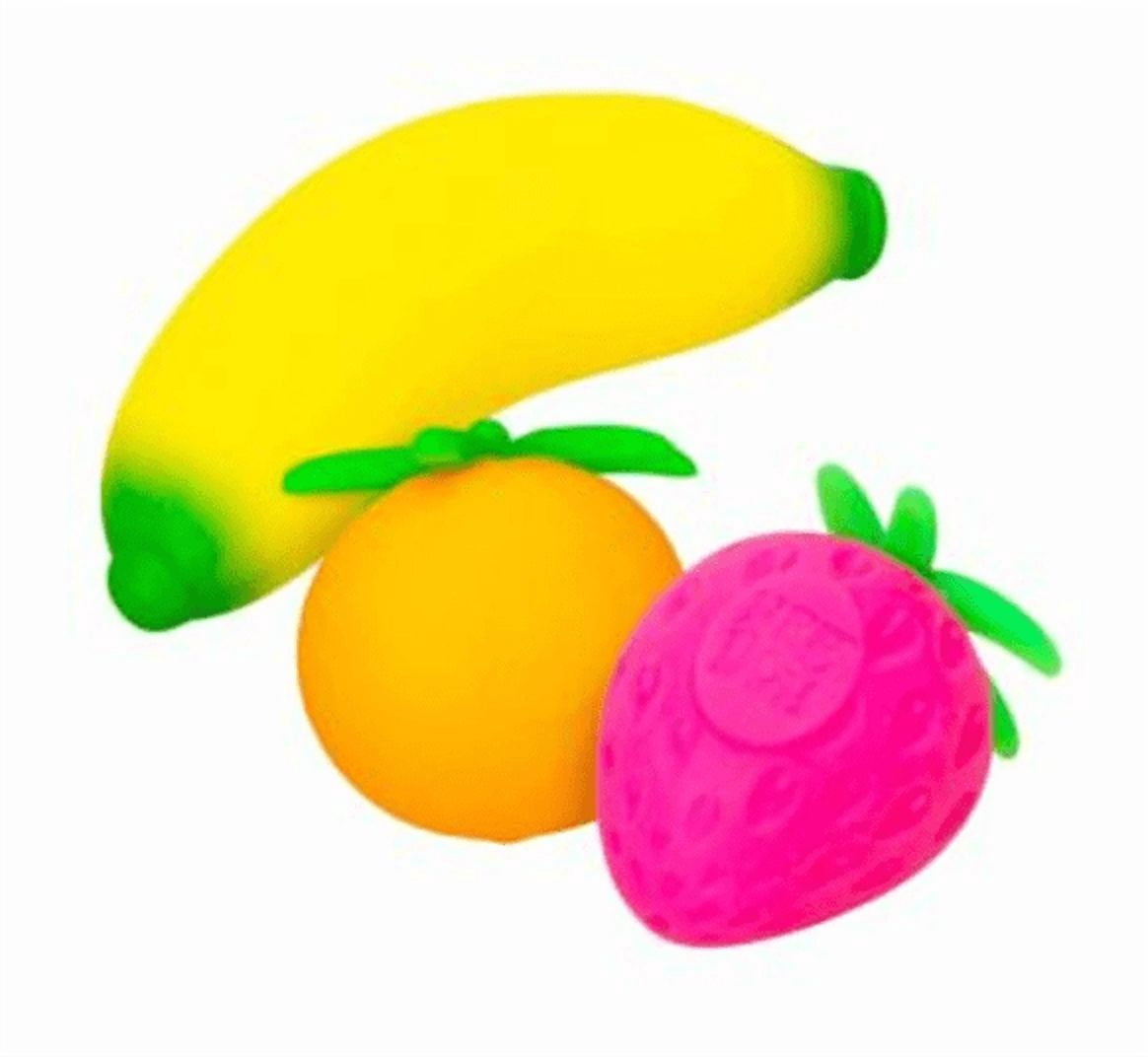 Nee Doh Groovy Fruit, 1 pack