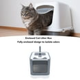 thumbnail image 4 of Enclosed Cat Litter Box, 17.5in Large Covered Kitty Litter Box with Lid, Scoop, Drawer Design Easy to Clean, Big Top Entry Deep Tray, Anti Splashing Removable High Sided Enclosure, 4 of 7
