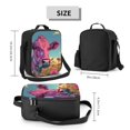 thumbnail image 2 of Balery Pink Cow In Sunflower Field Caja de Almuerzo y Bolsa de Almuerzo para Hombres y Mujeres, Bolsa de Almuerzo Reutilizable con Gran Capacidad, Bolsa de Almuerzo Aislada, 2 of 7