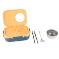 thumbnail image 1 of Thermal Lunch Box Double Layer Box Chopsticks Lunch Box with Student Portable Insulation for Compartment Bowl Lunch Boxes, 1 of 8