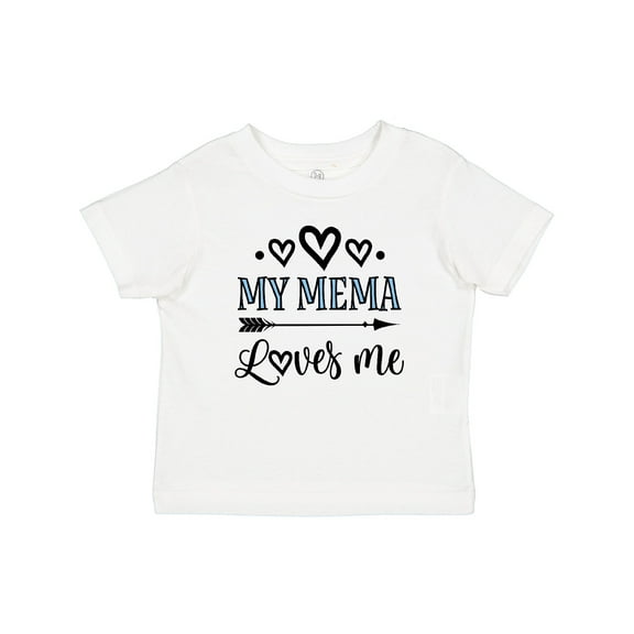 Inktastic My Mema Loves Me Girls Girls Baby T-Shirt