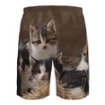 thumbnail image 6 of Naloa Cat Family Men's Beach Shorts, Surfing shorts, Swim trunks, Quick Dry Swim Trunks for Surfing Beach Fun - Medium, 6 of 9