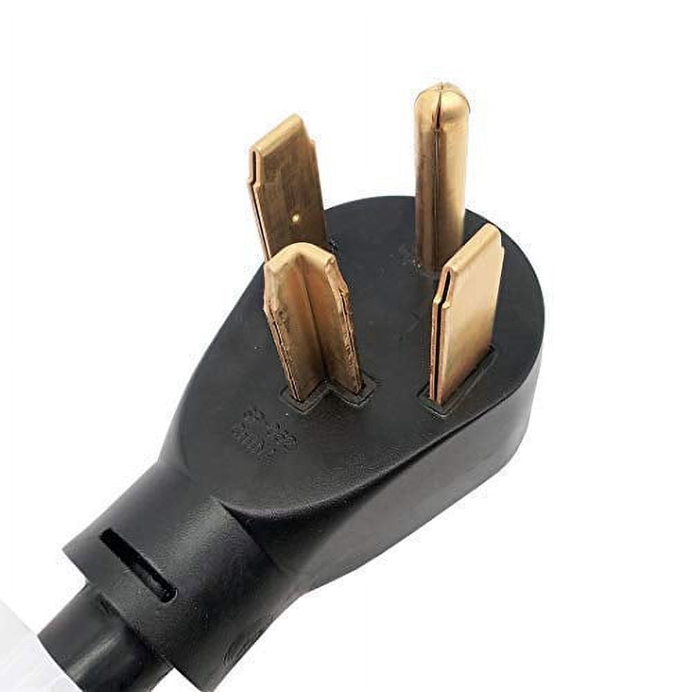 Parkworld 886061 Dryer 4 Prong 30A Extension Cord NEMA 14-30P to 14-30R, 30A, 250V, 7500W (15FT)