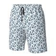 thumbnail image 5 of Naloa Nautical Theme Anchors Men's Beach Shorts, Surfing shorts, Swim trunks, Quick Dry Swim Trunks for Surfing Beach Fun - Large, 5 of 9