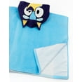 thumbnail image 2 of Bluey Unisex Kids Blue Poncho Towel, 2 of 5