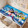 thumbnail image 2 of Sailor Moon alfombrilla de escritorio/mesa extra-grande con base antideslizante de cuero y diseño temático; versátil para escritorios de ordenador, mesas de comedor, etc.40*60cm, 2 of 6