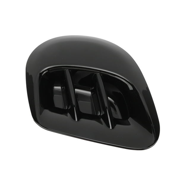 Rankomu Embellecedor de ventilación Lateral para Guardabarros Trasero Apto para Smart Fortwo/Forfour 453 2015-2021, Cubierta de ventilación Lateral de Guardabarros Trasero ABS(Negro Brillante)