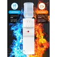 thumbnail image 5 of TABU Top Load Water Cooler Dispenser,Holds 3 or 5 Gallon Bottle, Storage Cabinet and Child Safety Lock (White), 5 of 8