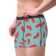 thumbnail image 2 of Balery Watermelon Calzoncillos bóxer para hombre, ropa interior de algodón suave y transpirable con cinturilla de nailon-Large, 2 of 5