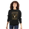 thumbnail image 3 of Country Western Born N Raised Skull Sweatshirt for Men or Women Brisco Brands S, 3 of 6