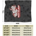 thumbnail image 3 of Rose-Hulman Institute of Technology Logo Ultra-Soft Micro Fleece Blanket Soft Comfortable Flannel Blanket Available for Bed Couch Living Room, 3 of 4