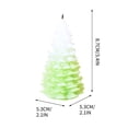 thumbnail image 5 of Fiudx Molde para Vela de Árbol de Navidad, Diseño de Yeso para Aromaterapia, Desmoldeo Suave, Textura Transparente, Decoración de Mesa, Regalo para Pascua, Navidad y San Valentín, Juego de 1 Pieza., 5 of 5
