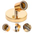 thumbnail image 3 of Shisuyan ceiling light base holder E27 Thread Lamp Holder Golden Iron 180 Degree Rotation 1 Set, 3 of 9
