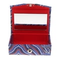 thumbnail image 4 of Paquete de 2 estuches para brillo lápiz labial doble con espejo, tela de mancha , estuche para joyería, hecho chino, Colco caja de almacenamiento de lápiz labial, 4 of 8