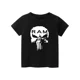 thumbnail image 3 of 2024 Nueva camiseta de moda para niños, ropa para niños de manga corta en blanco y negro, camiseta con estampado de roca para niños y niñas, 3 of 5