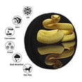 thumbnail image 4 of Fotbe Yellow White-Lipped Pit Viper Funda de Llanta de Repuesto con Estampado, Engrosada, Ajuste Universal para Jeep, Remolque, RV, SUV, Camión-16 inch, 4 of 6