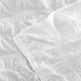 thumbnail image 5 of Dainty Home Crinkle White Plaid Textured Embossed Weaved Plaid Designed Fabric Shower Curtain 70"W x 72"L, 5 of 5