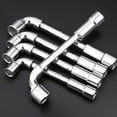 thumbnail image 3 of Chrome Plated Lshaped Pipe Socket Wrench Car Repair Tool Hexagonal Spanner 8Mm Fangkenuo, 3 of 5