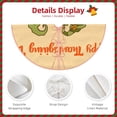 thumbnail image 3 of KLL Christmas Tree Skirt,Party Decorations Farmhouse for Christmas Decorations Holiday Party 48" -Gnomes Happy Thanksgiving, 3 of 6