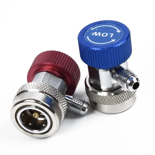 2021 Car Air Conditioning Quick Connector Adapter A/C Manifold Connector R134 Gauge Universal Brass Adapter~10638