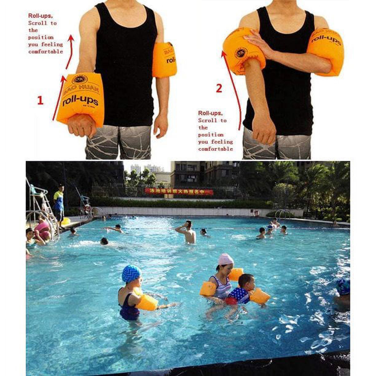 Zendure 6 Pack Swim Arm Floats, Multicolor photo 6