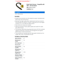 thumbnail image 2 of Brake Switch Harness - Compatible with 2007 - 2010 Kia Rondo 2008 2009, 2 of 2